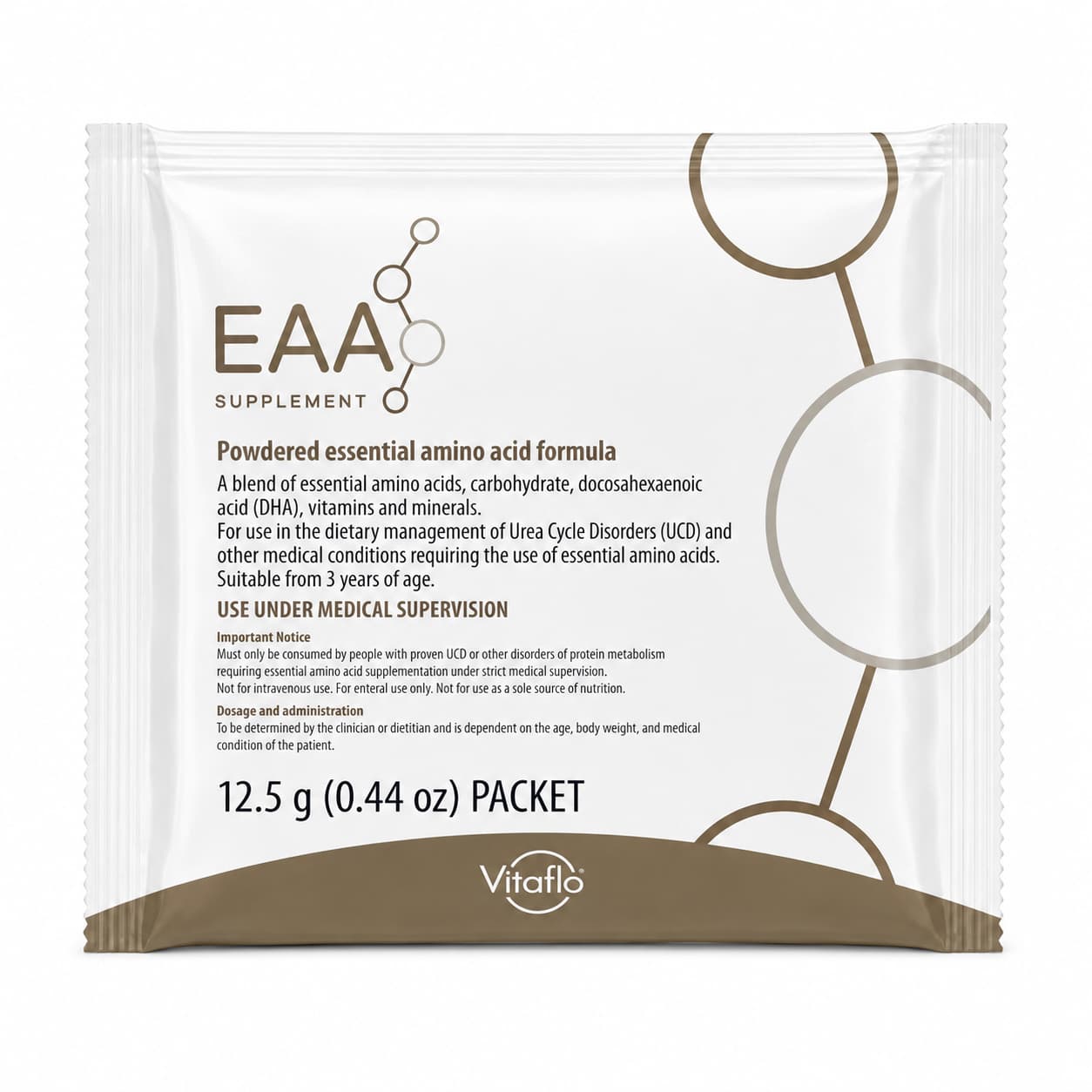 Vitaflo EAA Powdered Essential Amino Acid Formula, Tropical, 12.5g - Each - Image 1