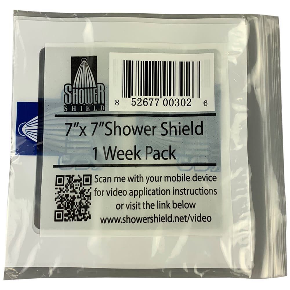 Shower Shield Water Barrier for Wounds, Shower Cover - Image 5