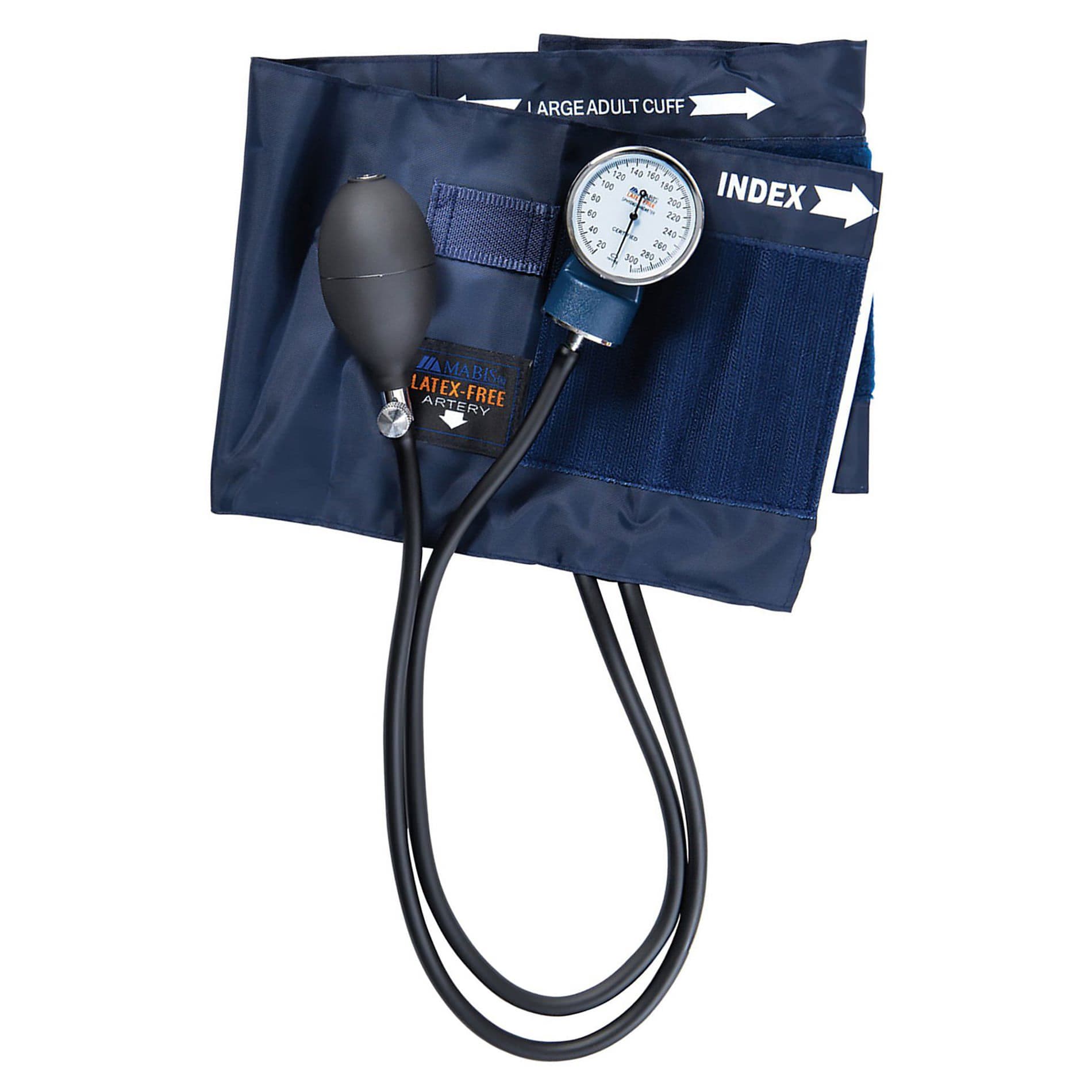 Precision Nylon Aneroid Sphygmomanometer With Black Nylon Cuff, Thigh - Image 2