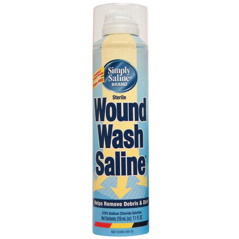 Simply Saline Wound Wash Solution Spray, 7.1 oz - Each - Image 1