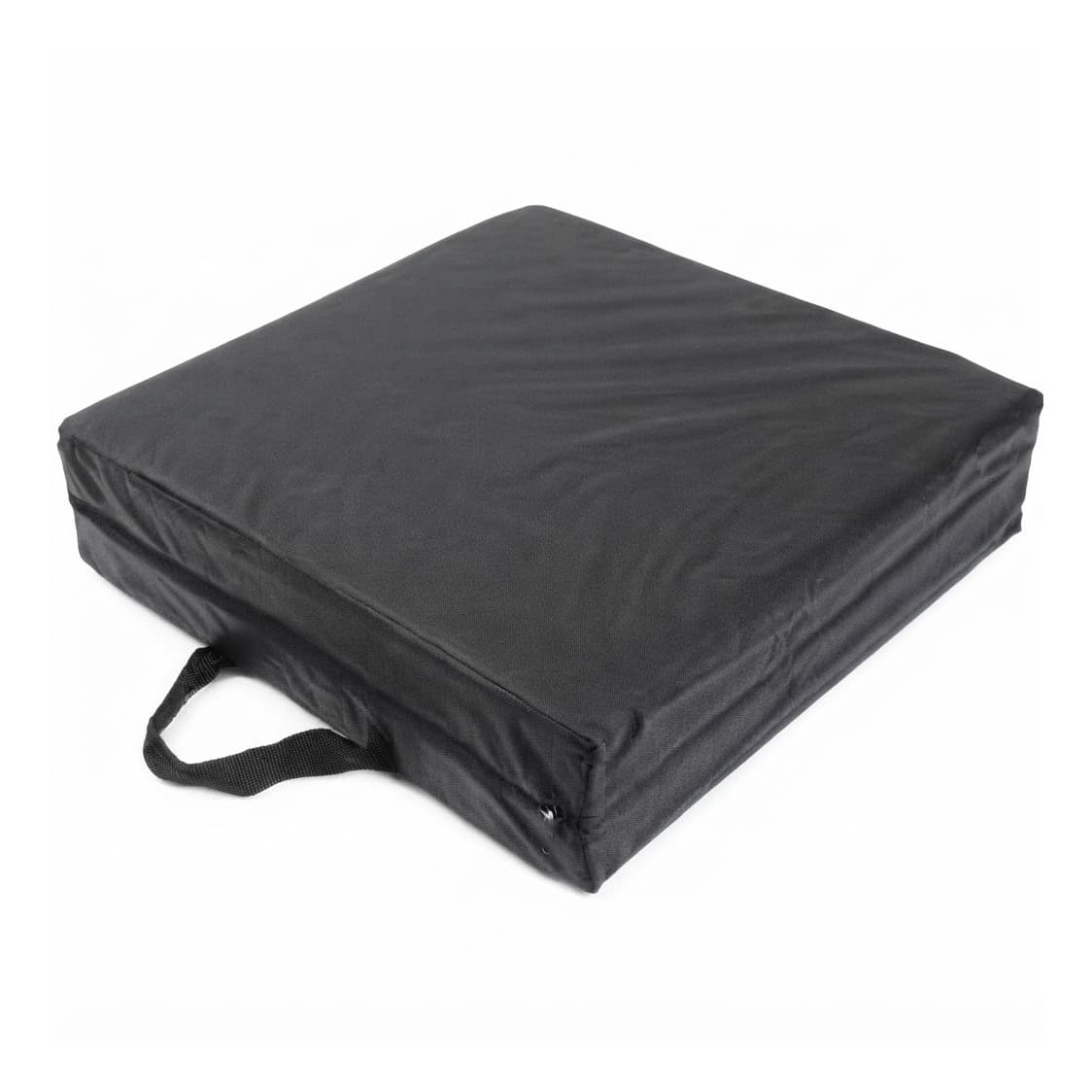 DMI Deluxe Seat Lift Cushion, 16" x 16" x 4" Black, Leatherette - Image 1