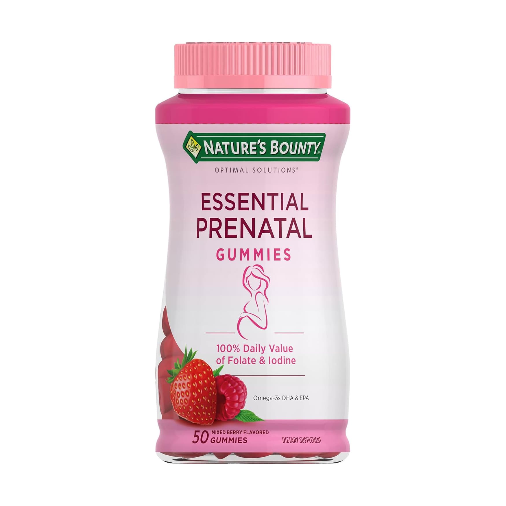 Nature's Bounty Optimal Solutions Essential Prenatal Gummies - Bottle of 50 - Image 1