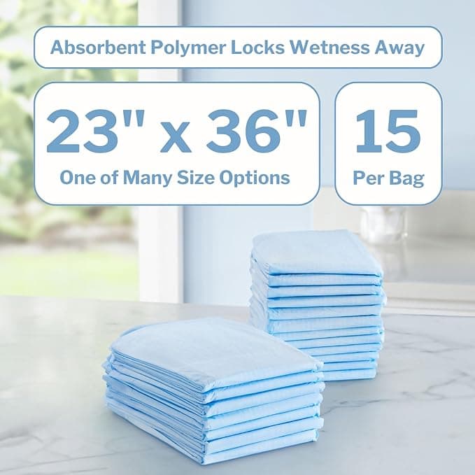 McKesson Classic Disposable Underpad Light Absorbency - Image 2