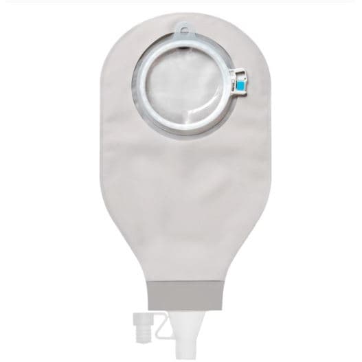 SenSura Mio Click High Output Pouch with Soft Outlet, Yellow Code, Opaque - Box of 10 - Image 1