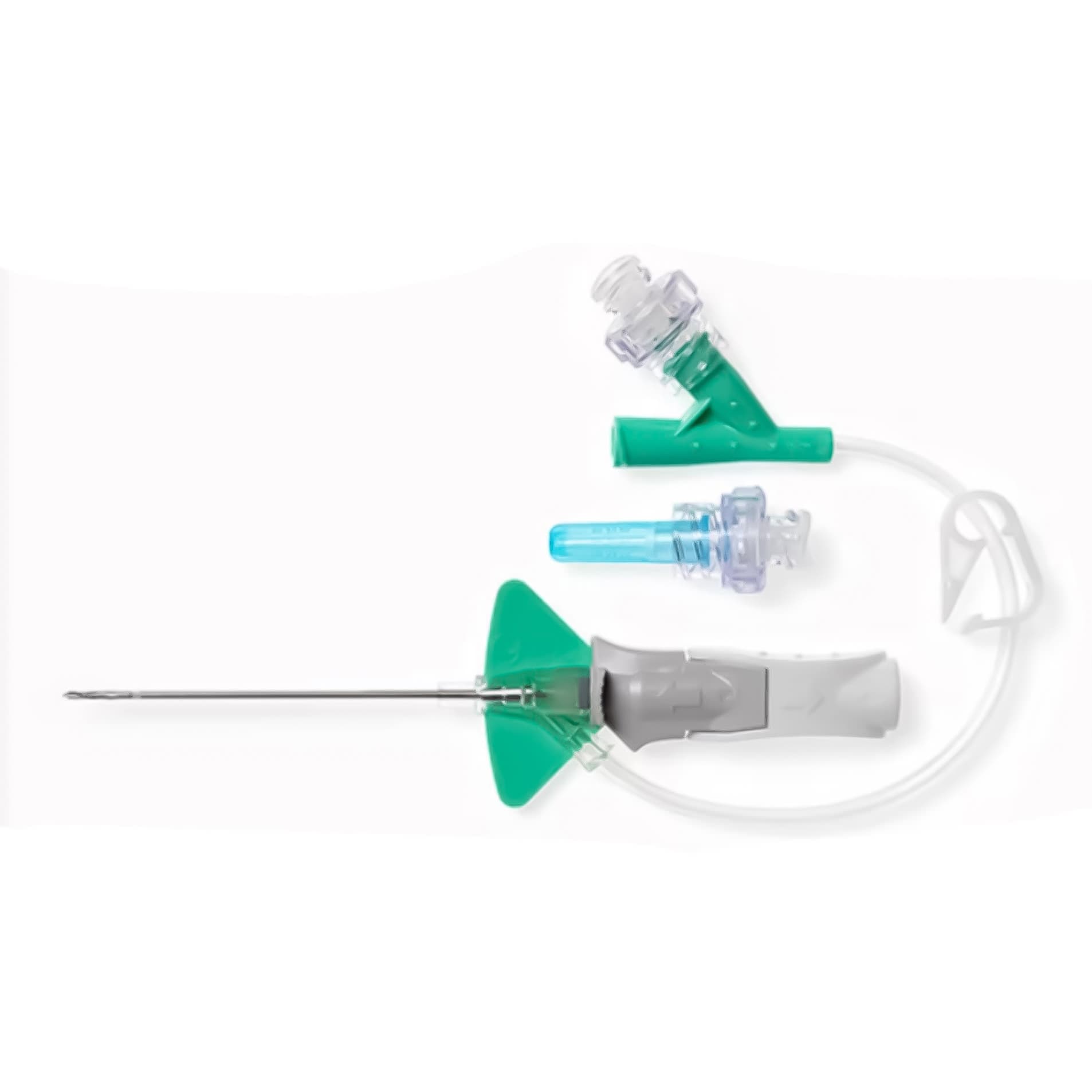 BD Nexiva Sliding Closed IV Catheter, Dual Port, Green, 18 Gauge, 1.75 Inch - Case of 80 - Image 1