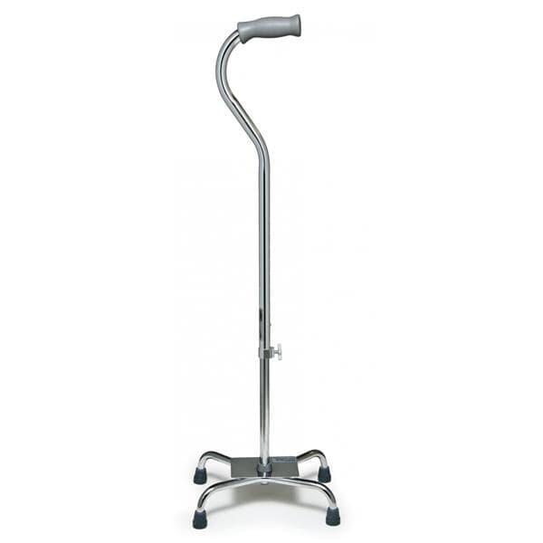Lumex Quad Canes, Small Base, 8 x 6 Inch - Case of 4 - Image 1