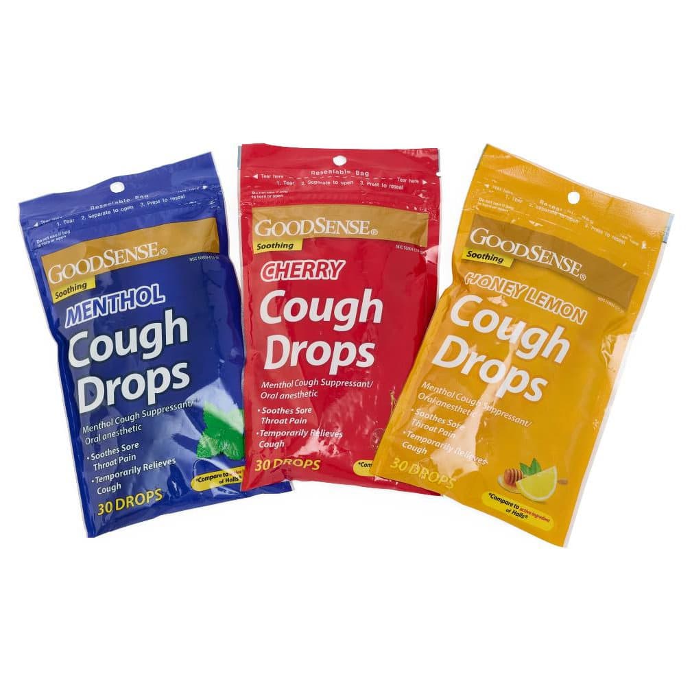 GoodSense Cough Drops, 7.5 mg - Image 1
