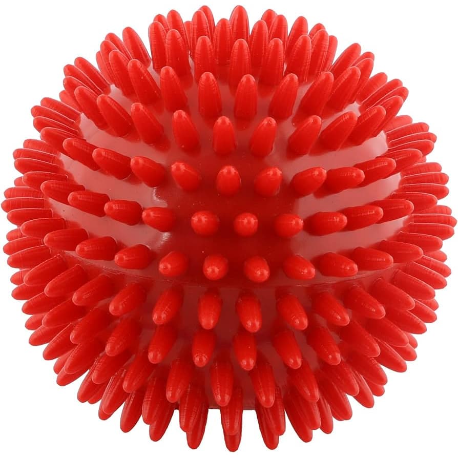 CanDo Massage Ball, 3.6 Inch, Red - Case of 12 - Image 1