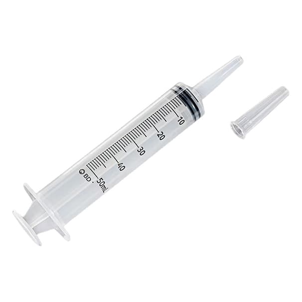 BD General Purpose Syringe, Catheter Tip, 50 mL - Box of 40 - Image 1