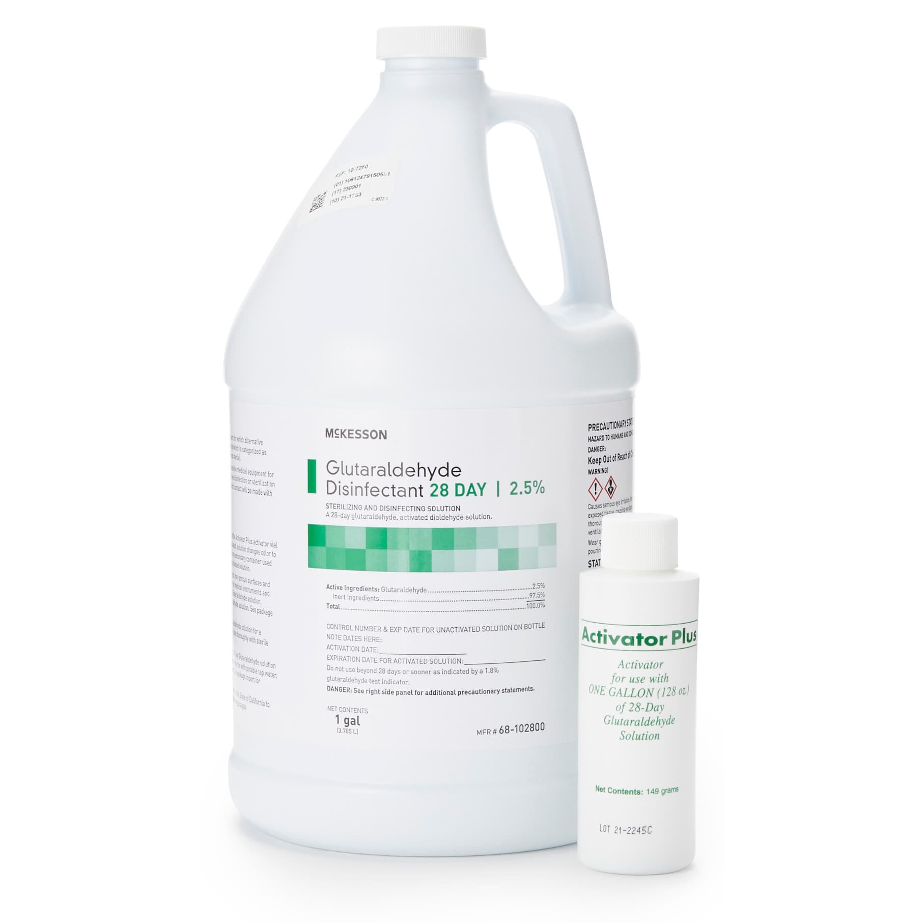 McKesson 28-Day 2.5% Glutaraldehyde Sterilizing and Disinfecting Solution - Image 2