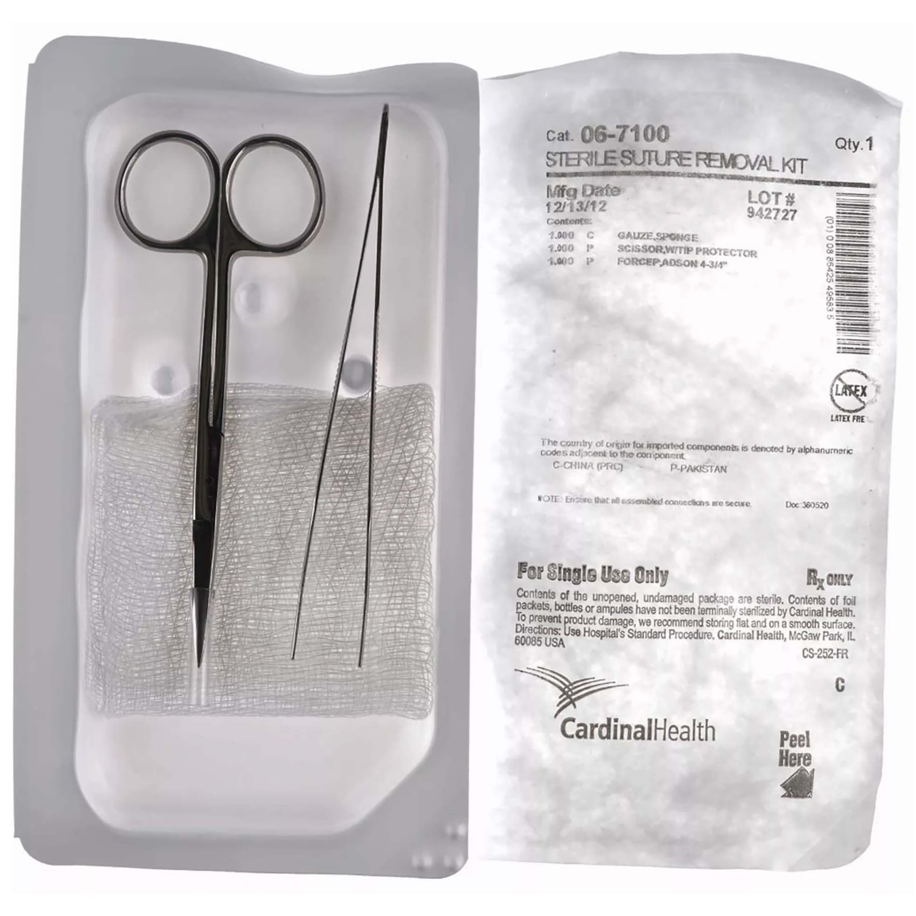 Cardinal Health Presource Suture Removal Kit - Image 1