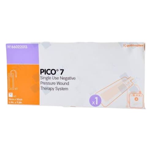 Smith & Nephew Pico 7 One Dressing Negative Pressure Wound Therapy System, 3.9 x 11.8 Inch - Image 1