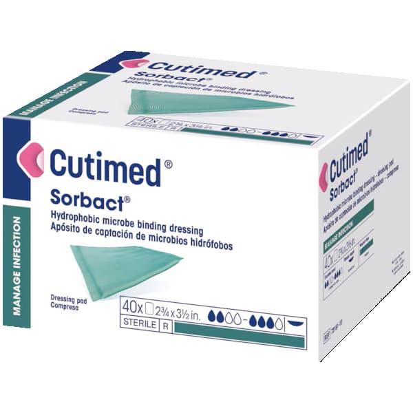 Cutimed Sorbact Wound Dressing Pads - Image 1