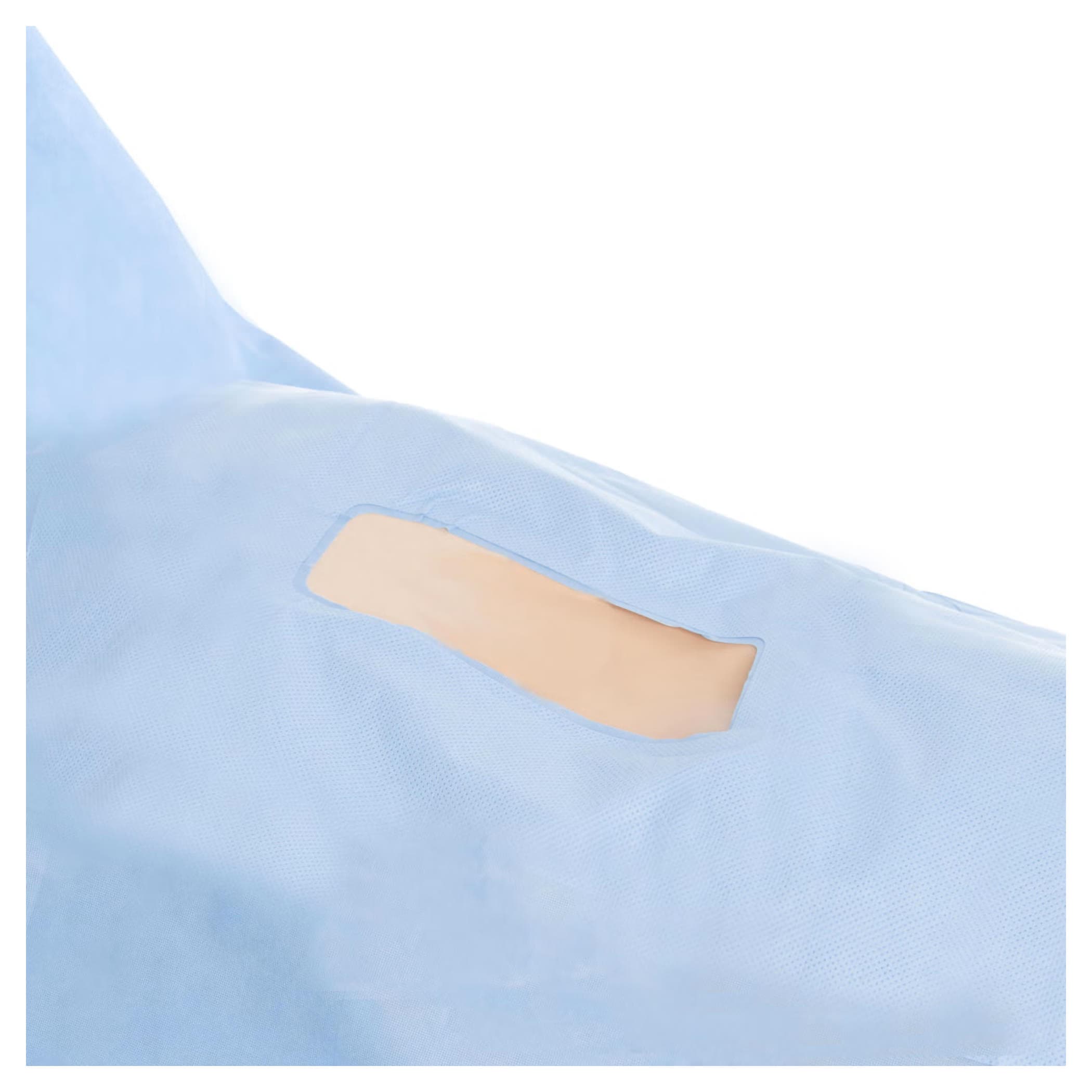 Halyard Basics* Neurology Drape Blue, 112 W X 99 W X 138 L Inch - Each - Image 1