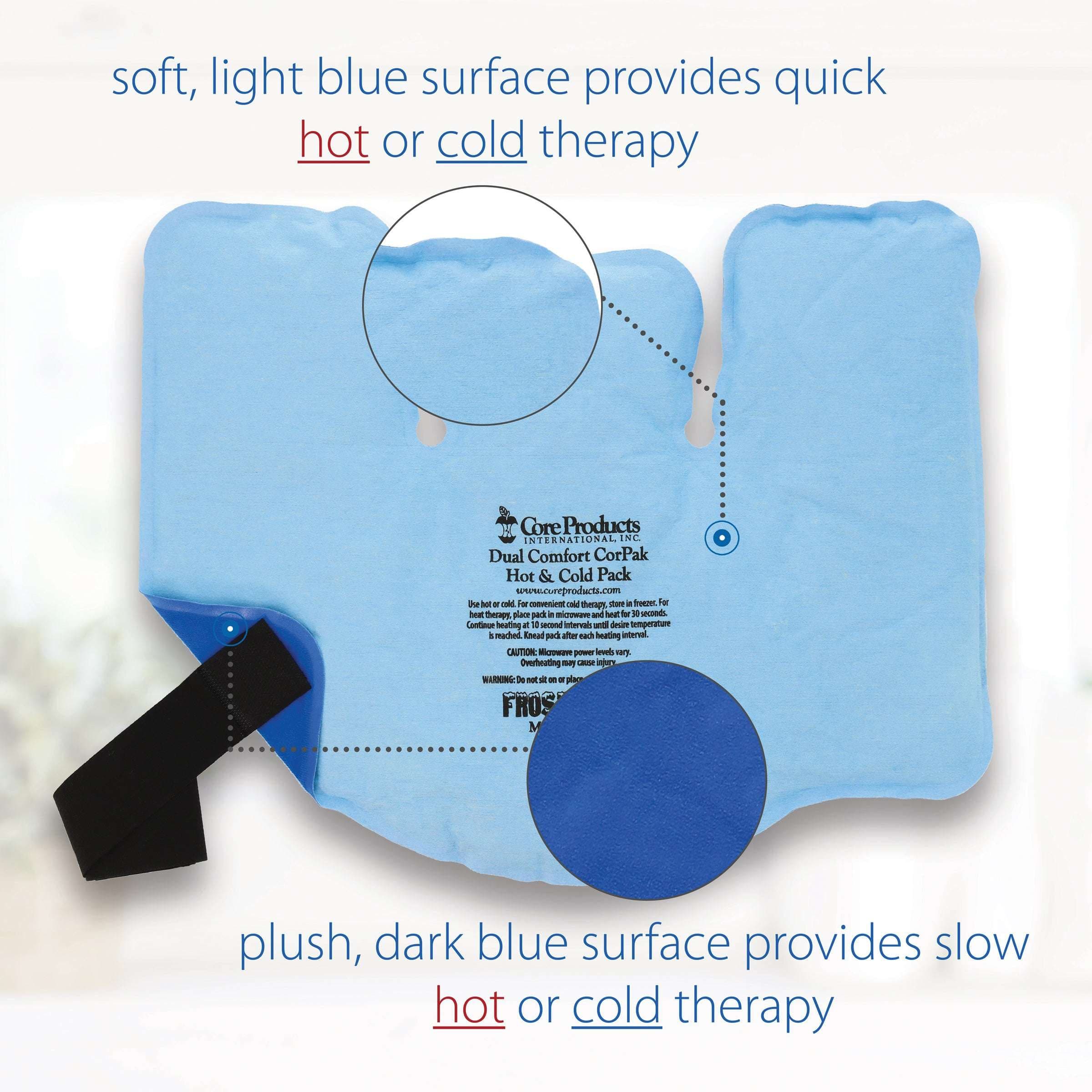 Core Dual Comfort CorPak Hot and Cold Therapy Pack - Image 8