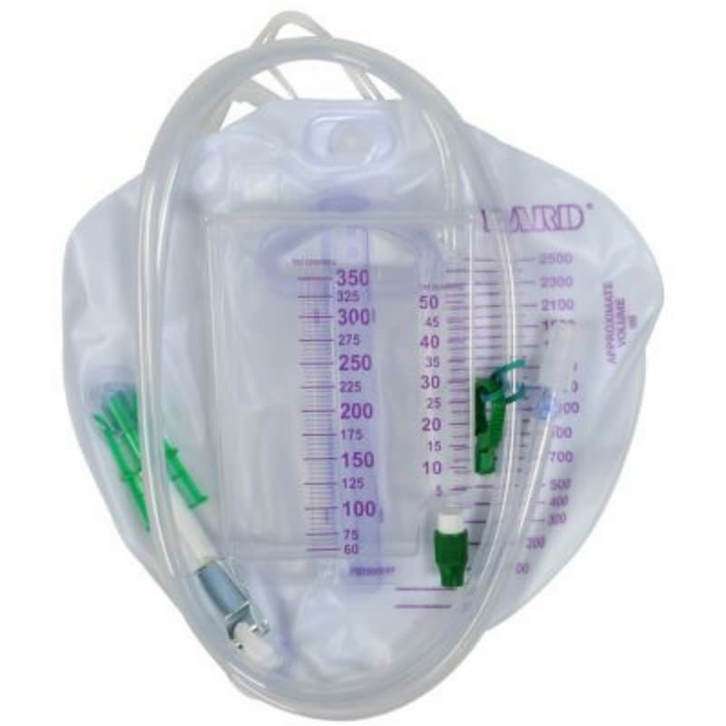 Bard IC Silver Coated Bacteriostatic Urinary Meter Bag