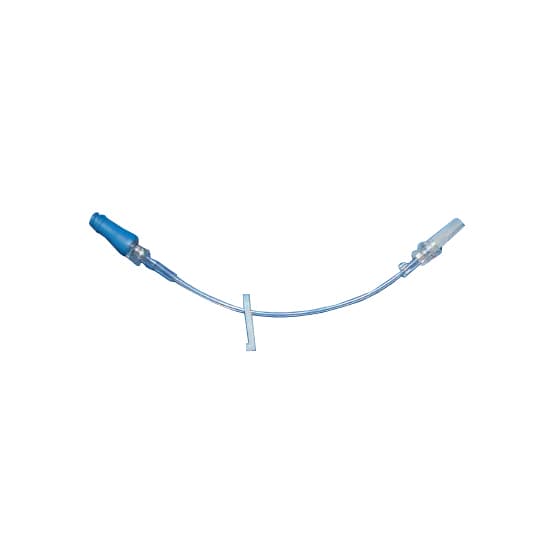 Bravo 24 IV Extension Set Needle-free Port, Small Bore, Bravo 24 Needleless Port - Each - Image 1