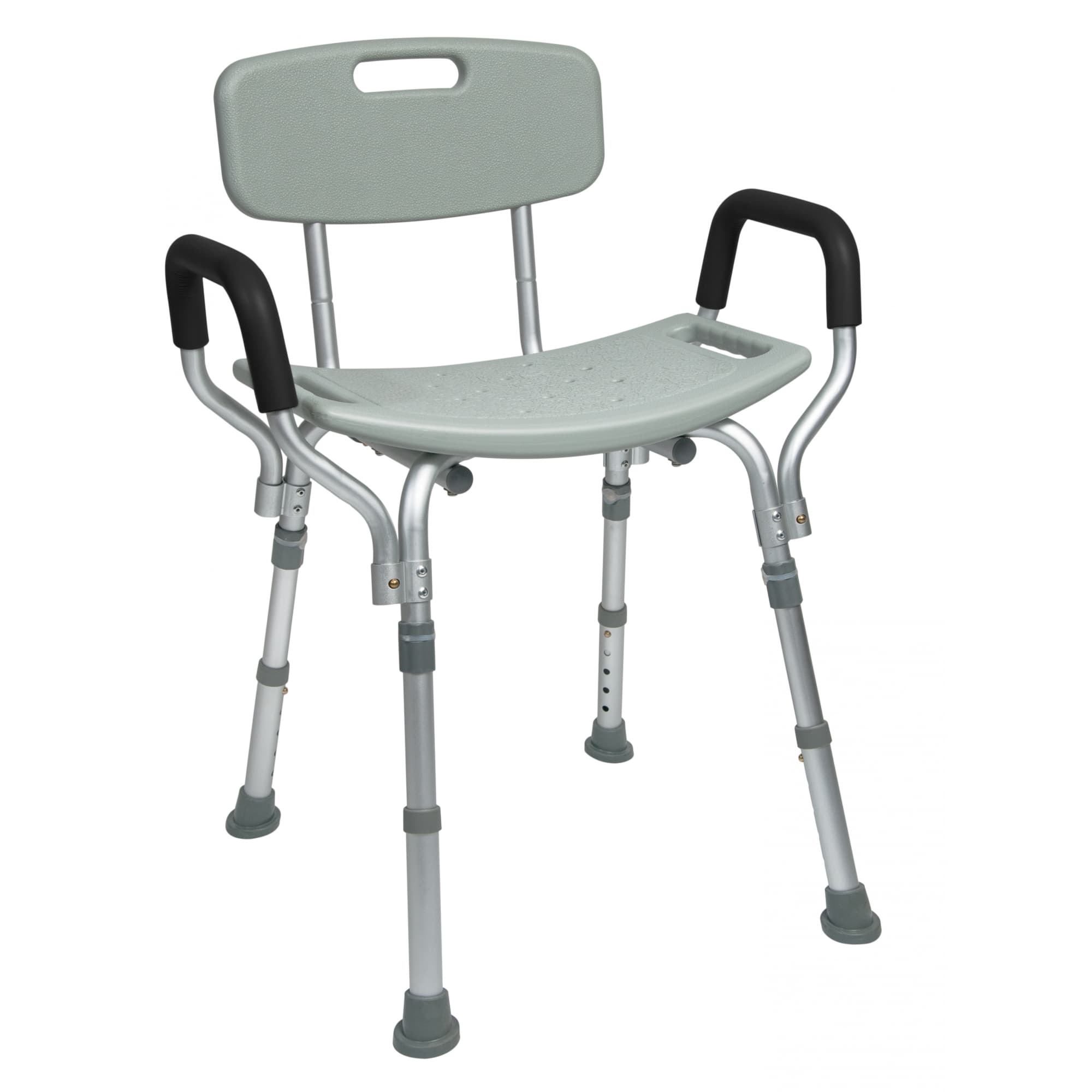 Lumex Bath Seat with Back and Arms - Case of 3 - Image 1