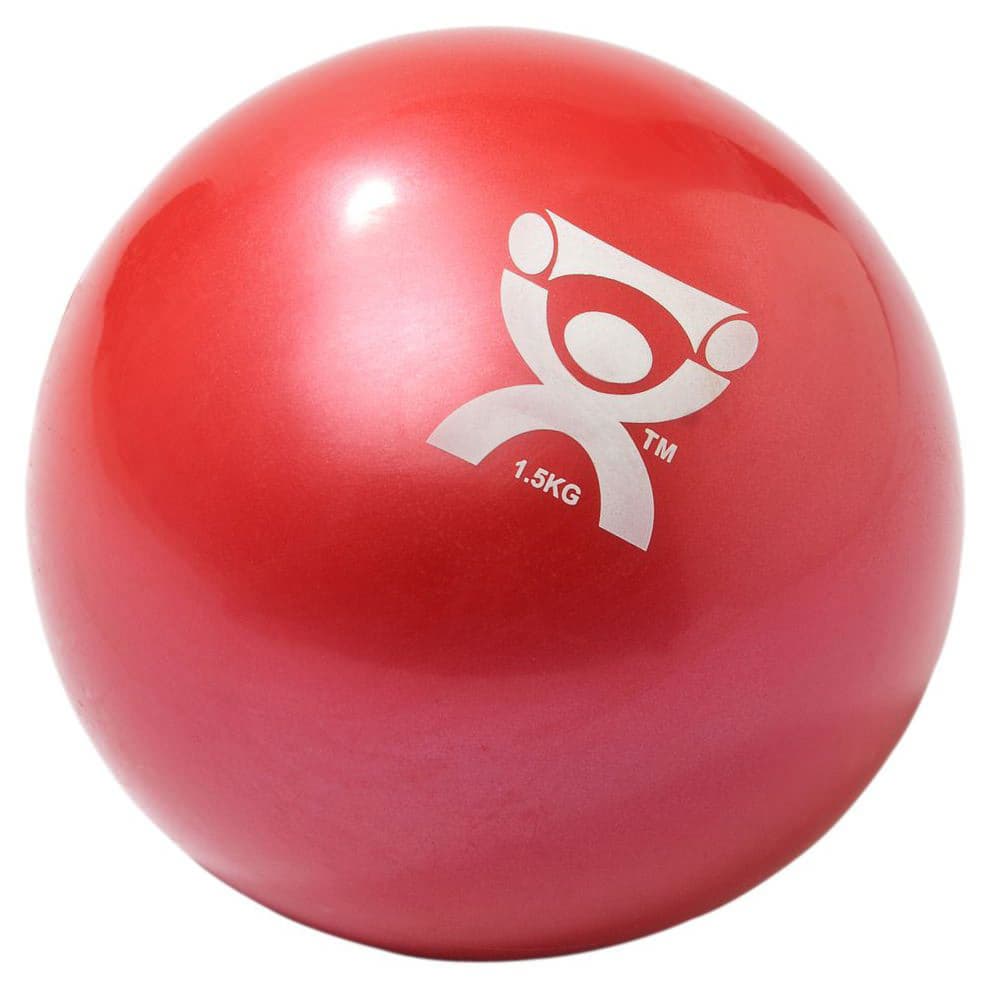 CanDo WaTE Ball Hand-Held Size, Red, 3.3 Lbs - Image 1