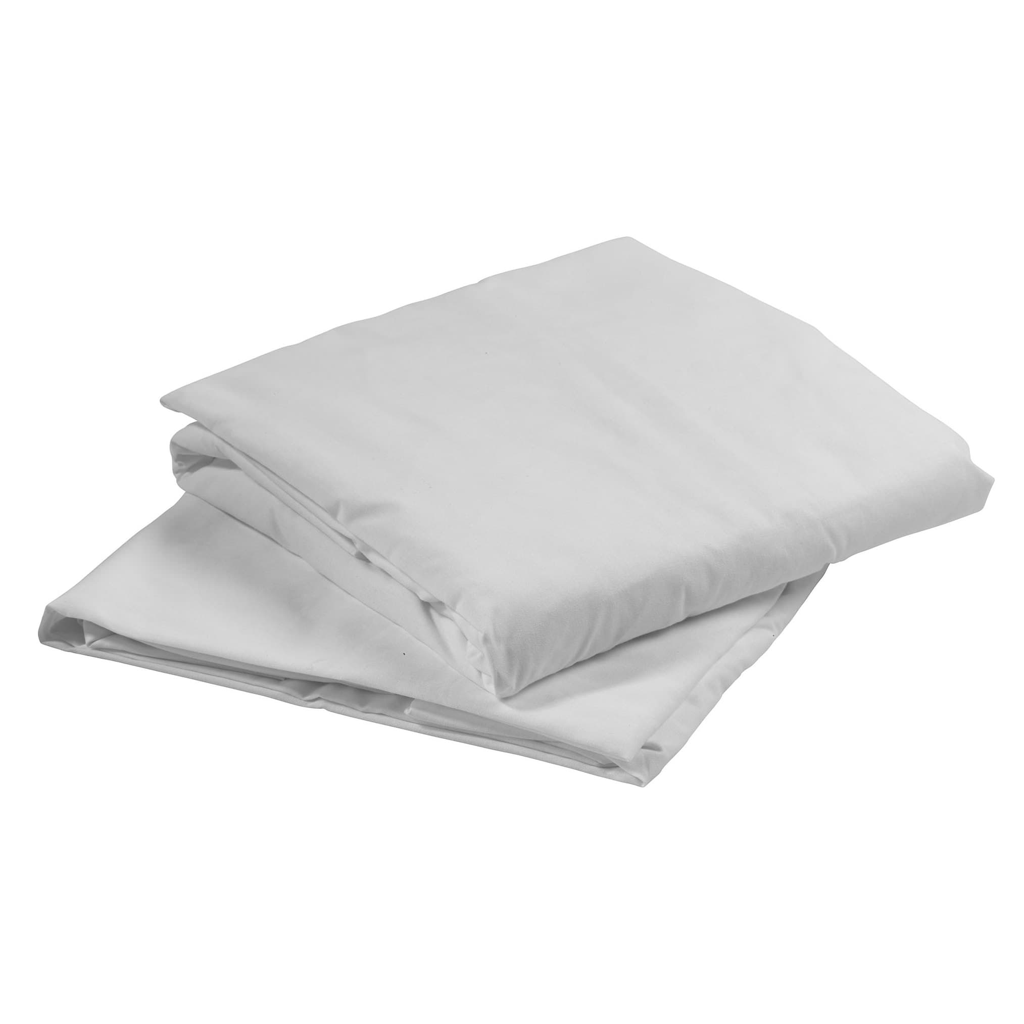 Drive Medical Bed Sheet White, 36 x 80 x 6 Inch, Standard - Case of 20 - Image 1
