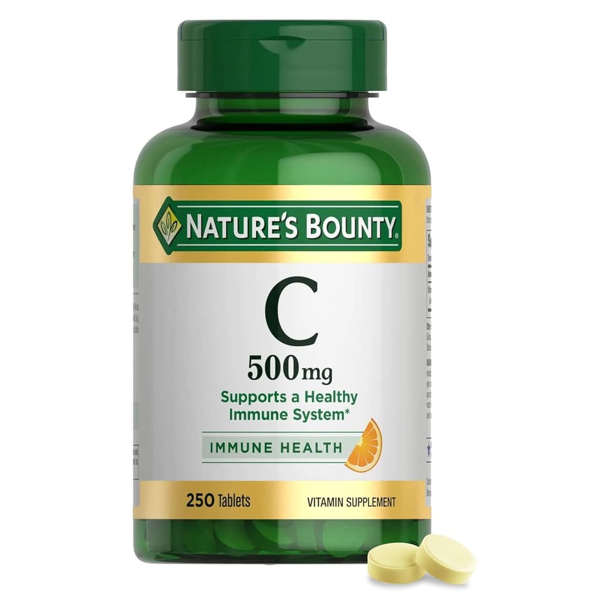 Nature's Bounty Vitamin C, 500mg - Bottle of 250 - Image 1