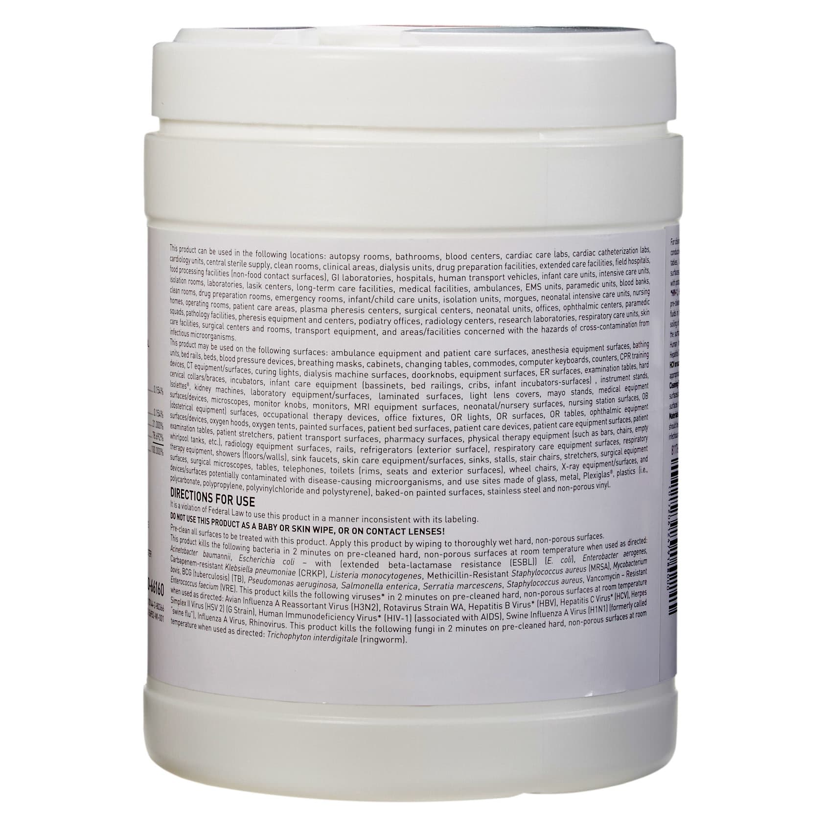 McKesson Disposable Germicidal Surface Wipes - Image 6