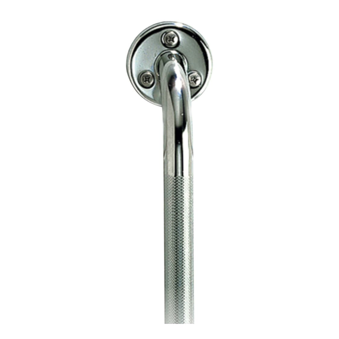Drive AquaSense Knurled Chrome Grab Bar, 16" - Case of 12 - Image 1