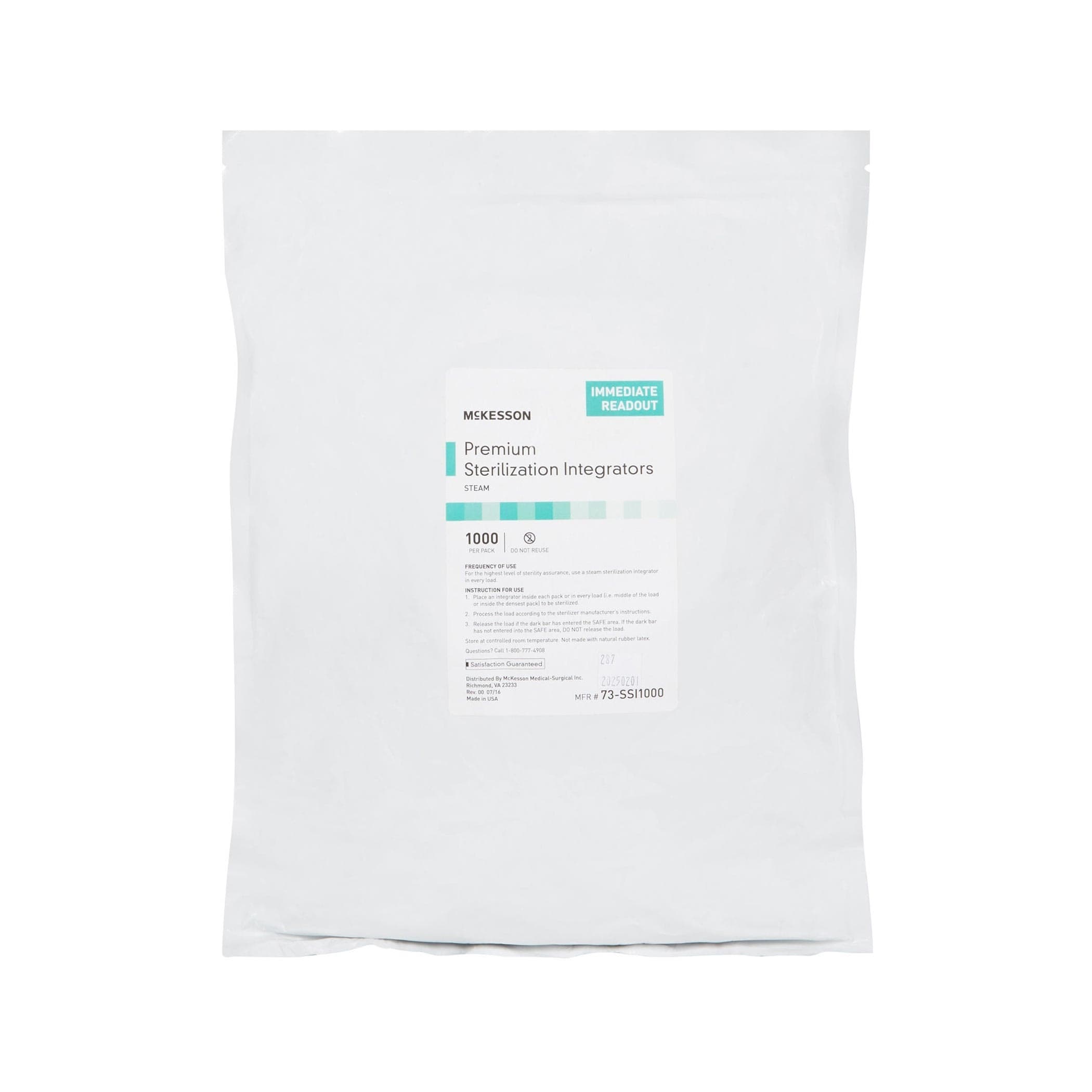 McKesson Class 5 Sterilization Chemical Integrator Strip, 4 Inch - Case of 1000 - Image 1