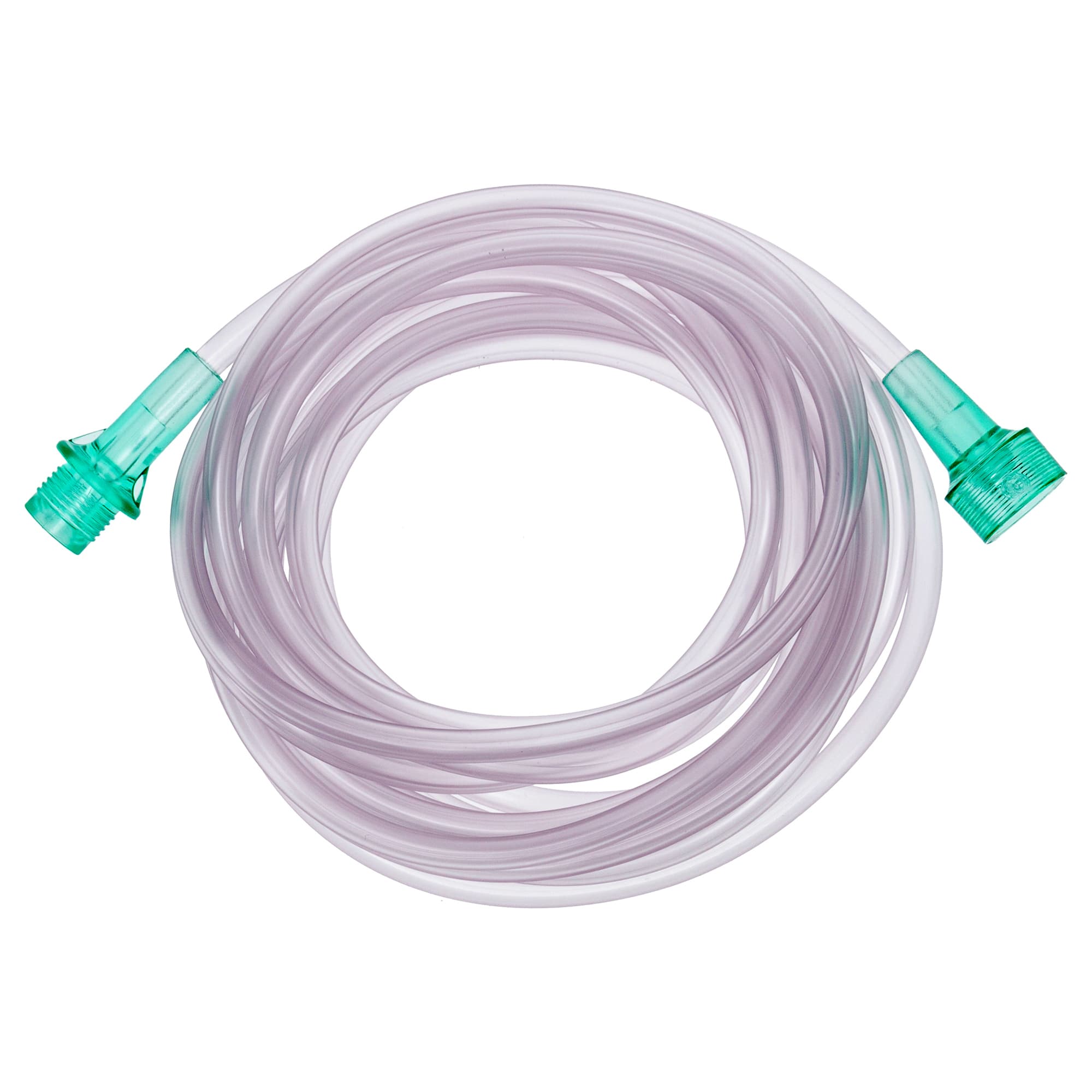 AirLife Oxygen Tubing Crush-Resistant Lumen, U-Connector, 14 Foot Tubing