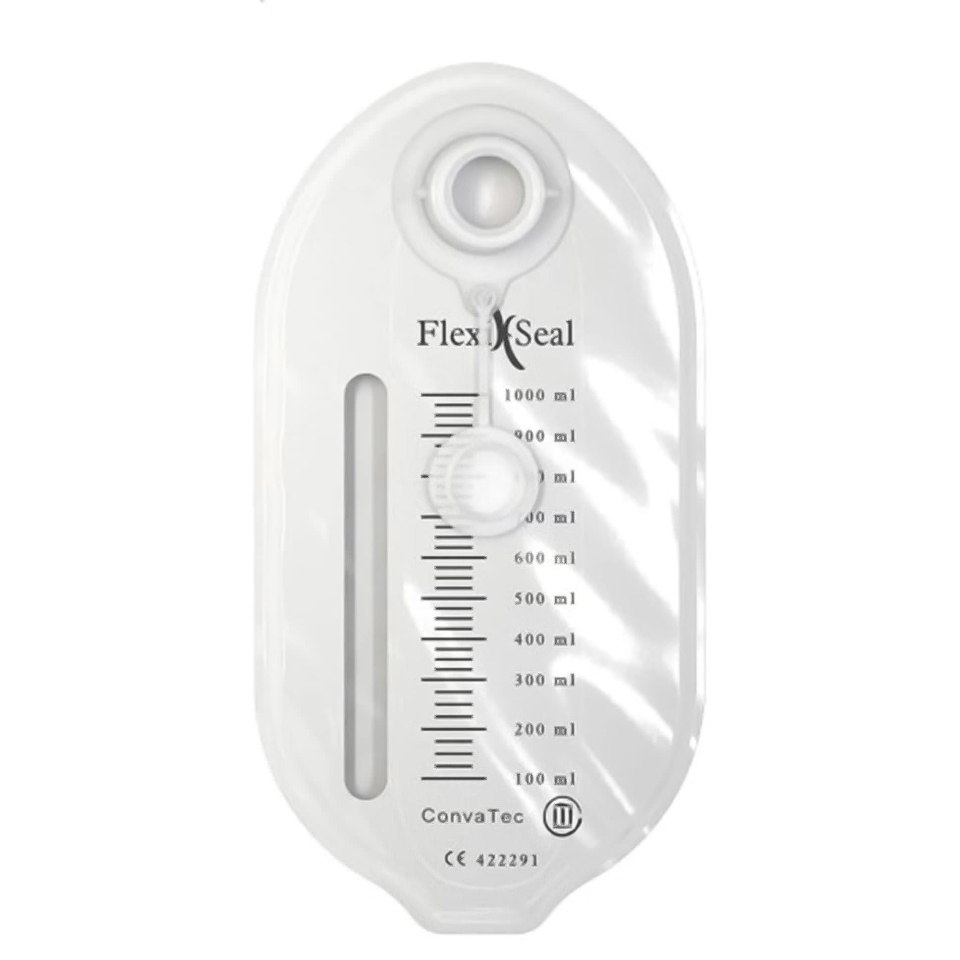 ConvaTec Flexi-Seal Fecal Management System Collection Bag with Charcoal Filter