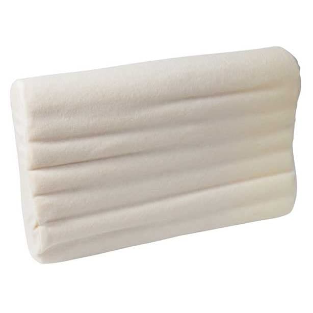 DMI Radial Cut Contour Design Memory Foam Pillow, Zippered - Image 1