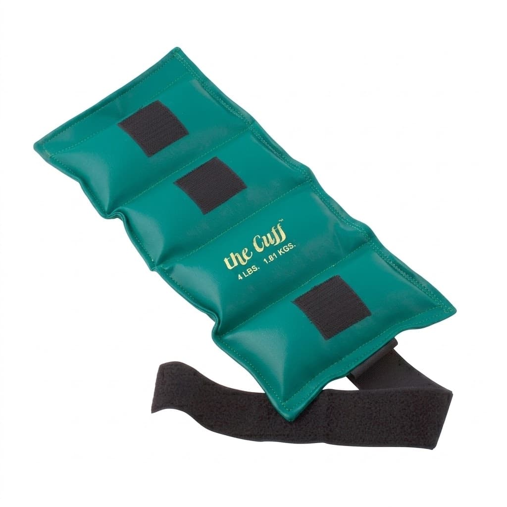 The Cuff Deluxe Ankle and Wrist Weight, Turquoise, 4 Lbs - Image 1