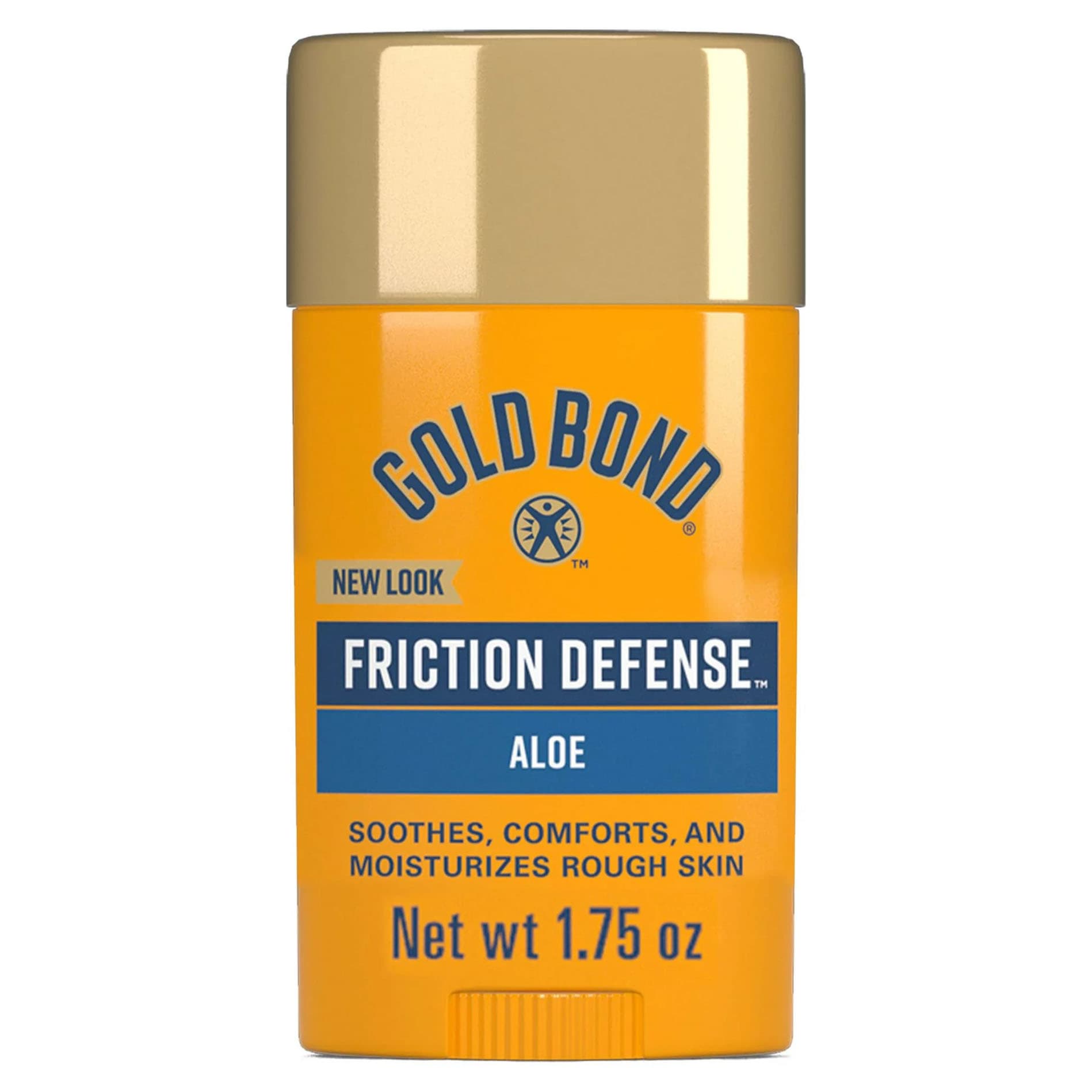 Gold Bond Friction Defense Hand and Body Moisturizer, Solid, Unscented, 1.75 oz - Each