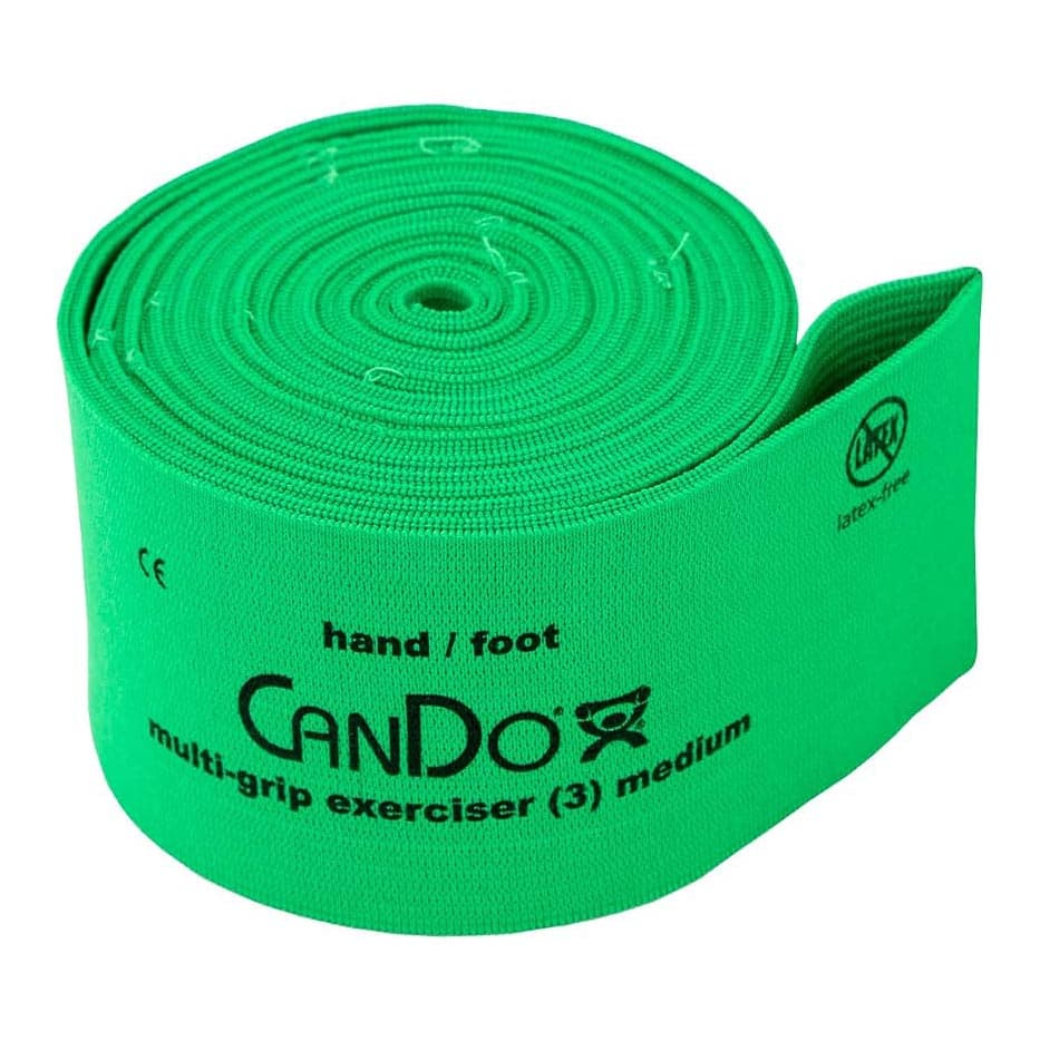 CanDo Multi-Grip Exerciser, Green, Medium - Image 1