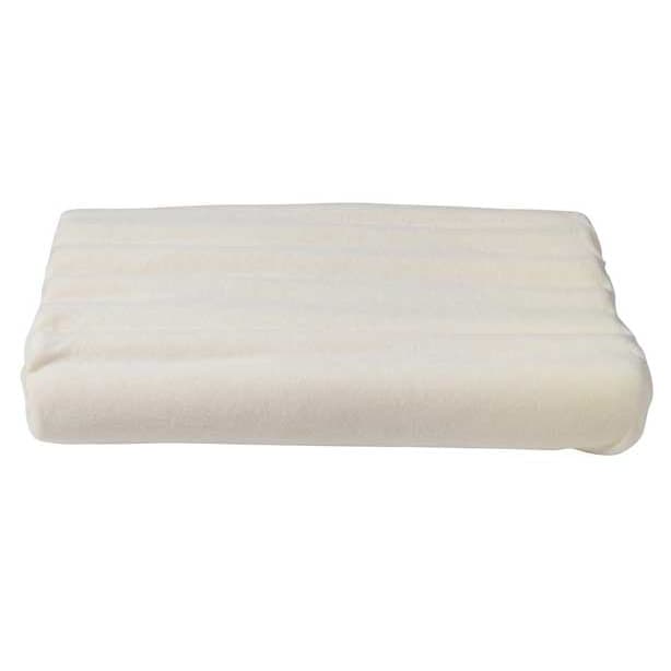 DMI Radial Cut Contour Design Memory Foam Pillow, Zippered - Image 2