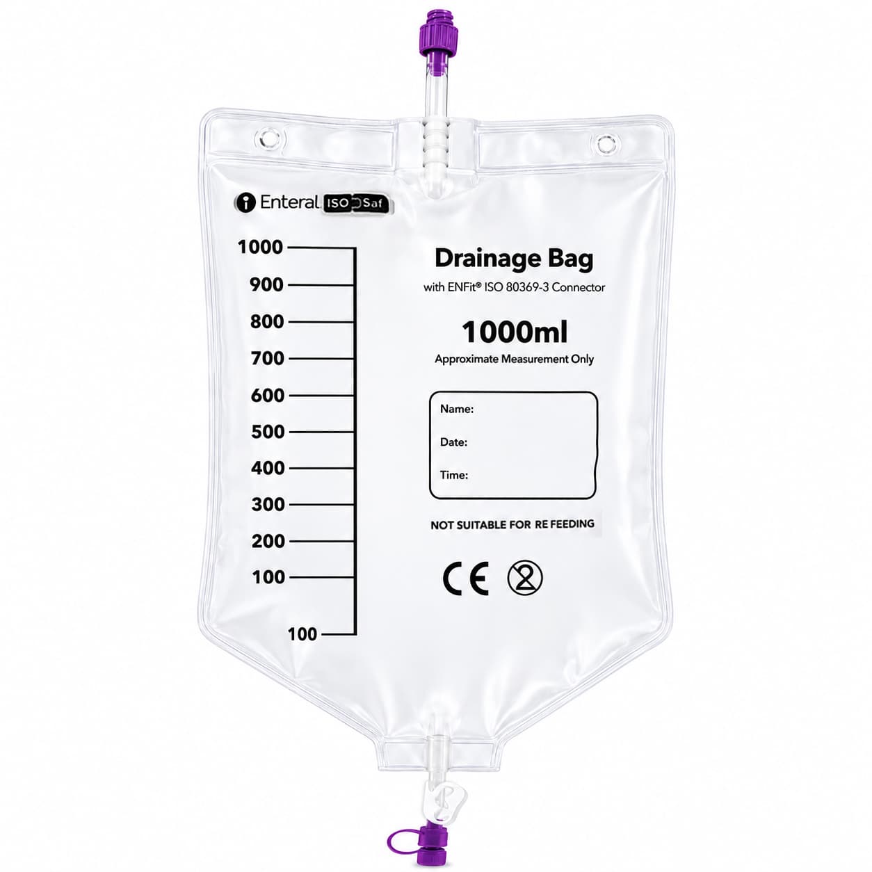 MED Alliance Enteral Gastrointestinal Drainage Bag - Image 3