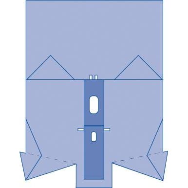 Medline Abdominal Lithotomy Drape, Sterile - Image 2