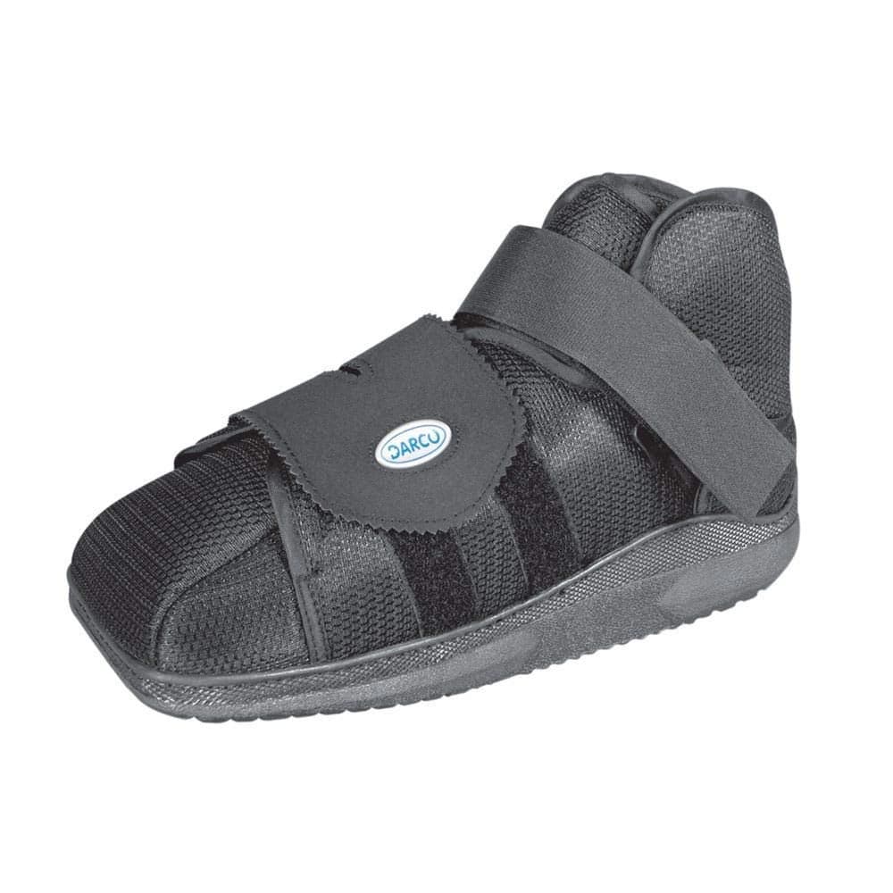 APB Post-Op Shoe, Black, Male, Medium - Case of 36 - Image 1