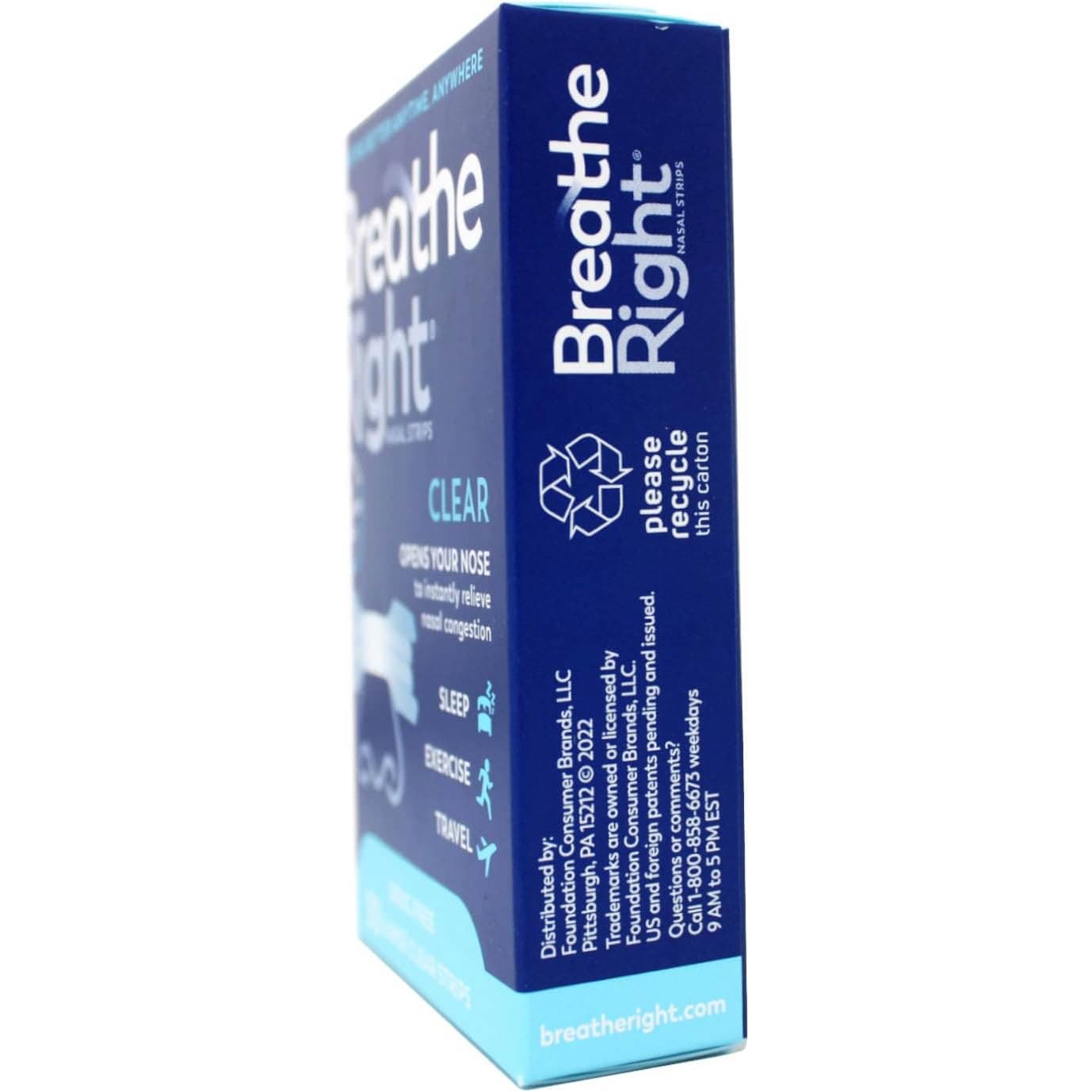 Breathe Right, Clear Strips, Large, 30 Count - Each - Image 4