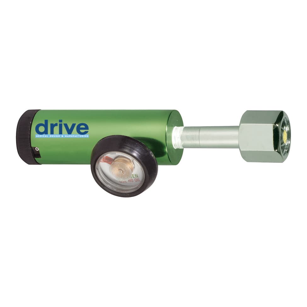 Drive Adult Oxygen Standard Regulator, DISS outlet, 0 to 15 LPM - Each - Image 1