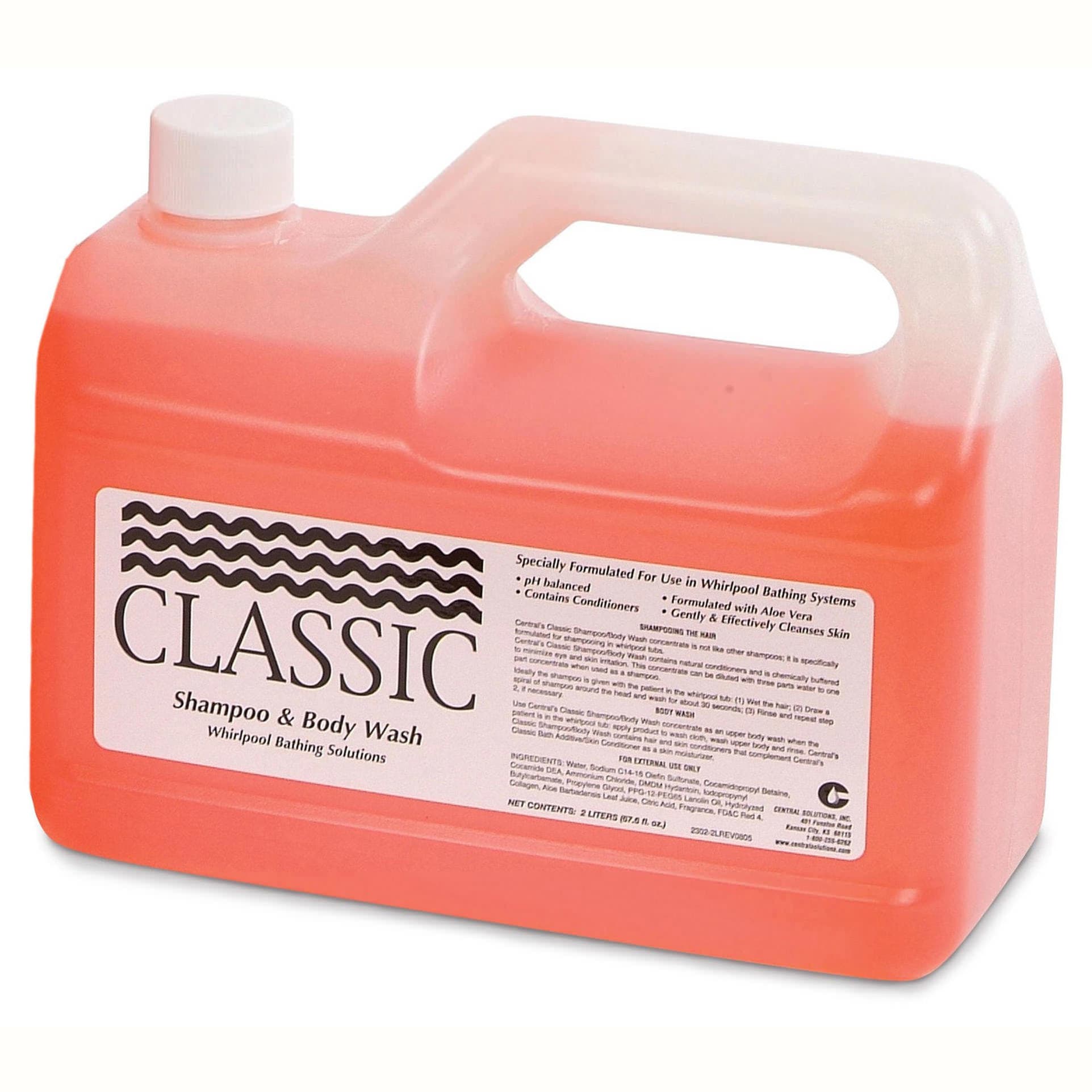 Classic Shampoo and Body Wash Jug, 2,000 mL - Case of 4 - Image 1