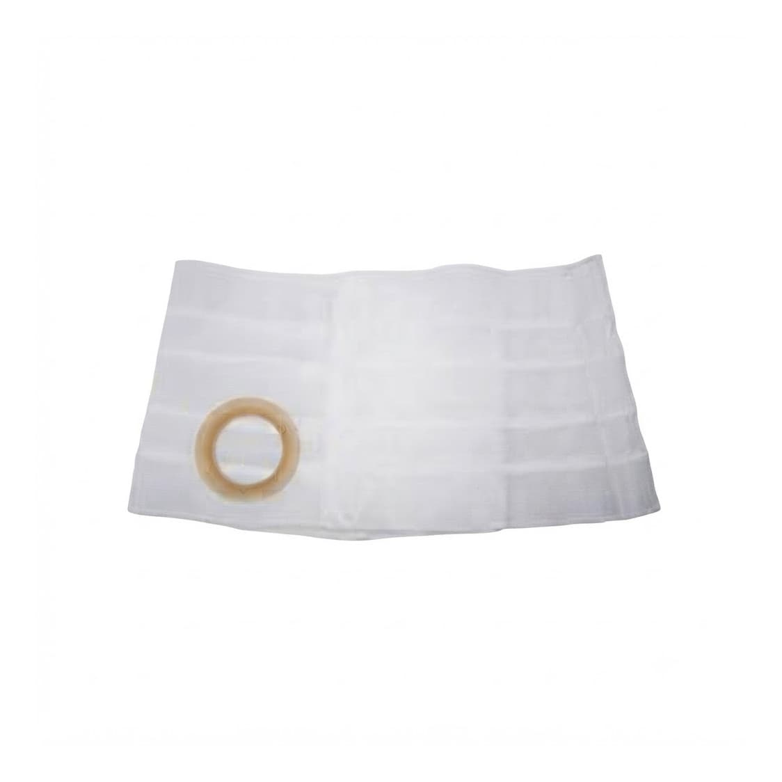 Nu-Hope Nu-Form 9" Ostomy Support Belt Without Prolapse Flap, 2-7/8" White, Medium - Each - Image 1