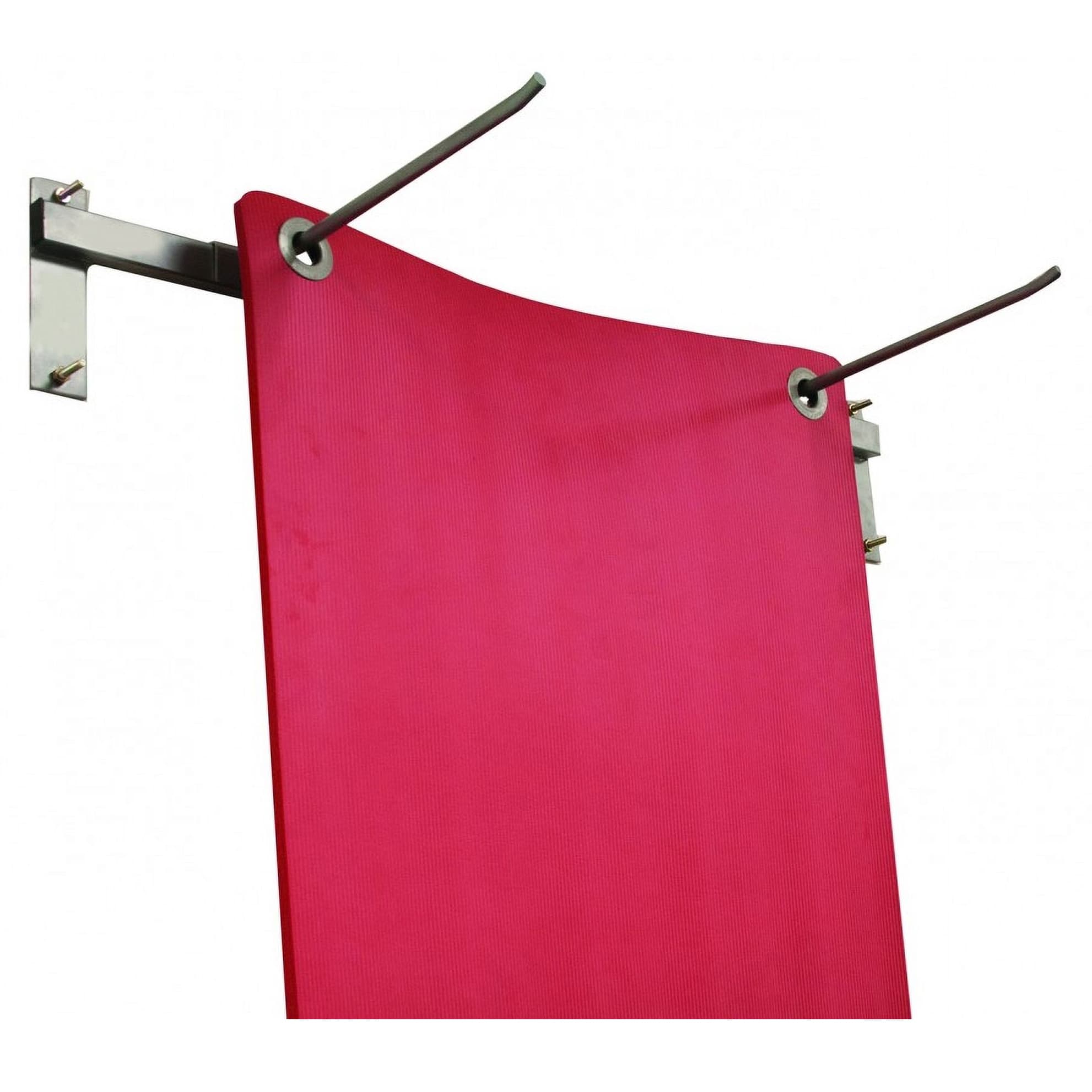 CanDo Wall Mat Hanger, 86" L x 8" H x 16" D