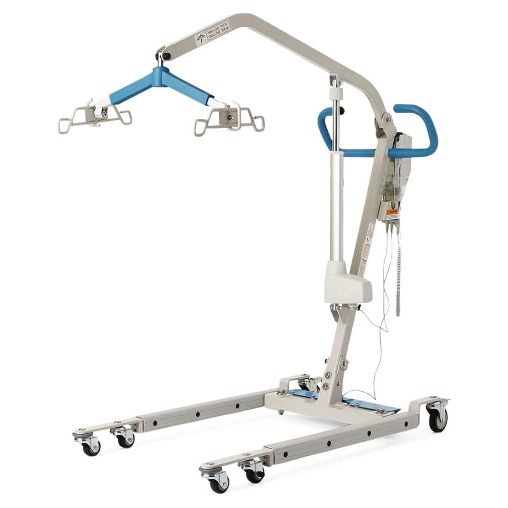Medline Powered Base Bariatric Patient Lift, Battery Operated, 700 lb Capacity