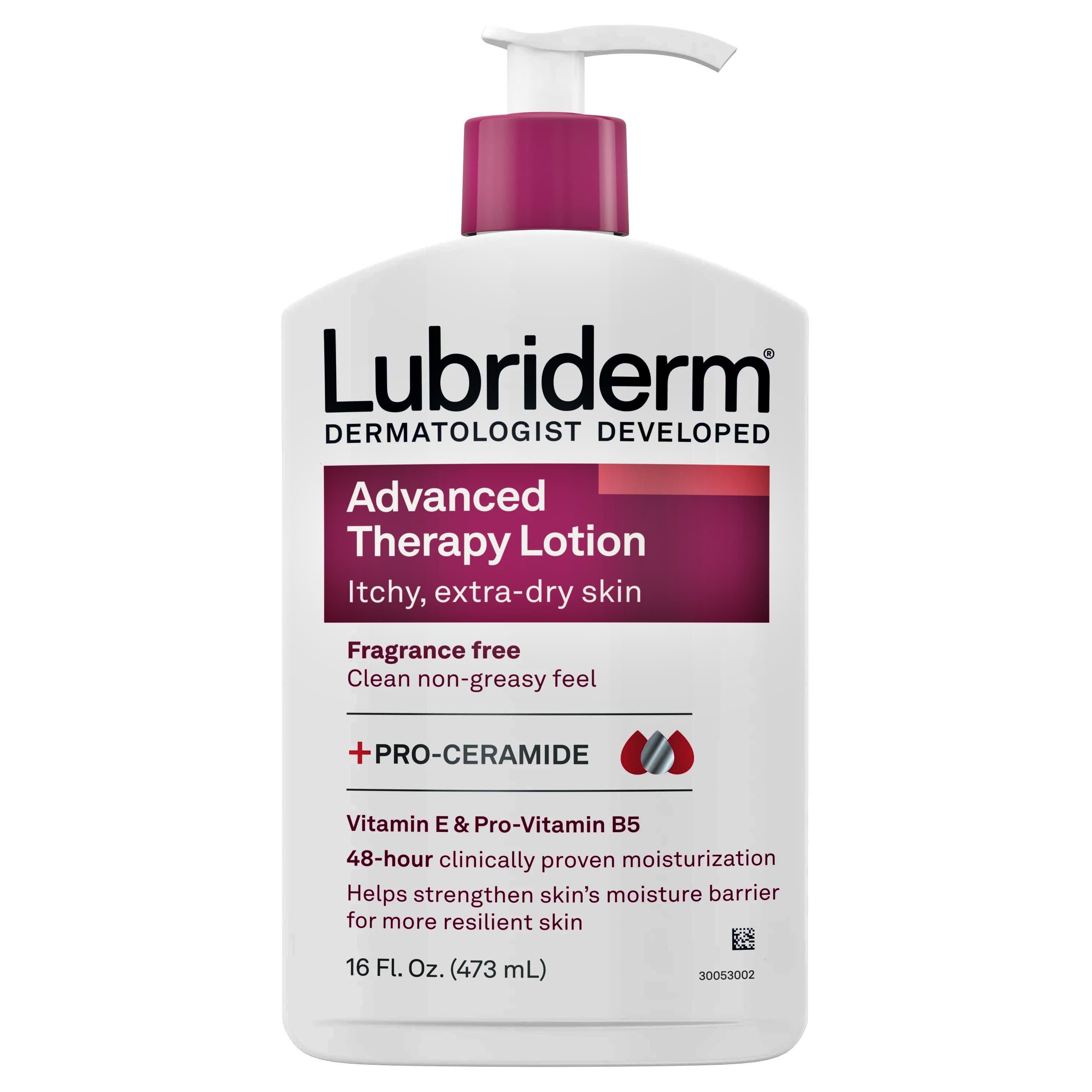 Lubriderm Advanced Therapy Lotion, 16 Oz - Case of 12 - Image 1