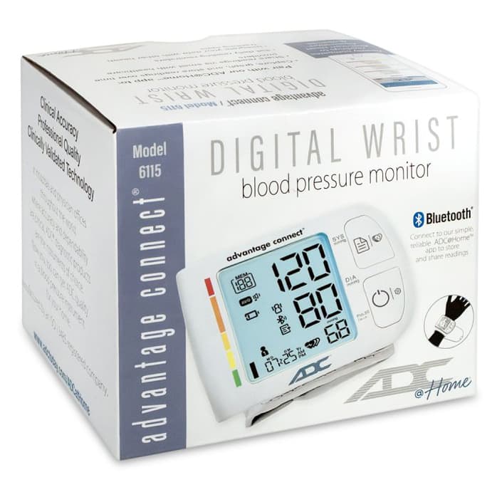ADC Advantage Connect Digital Wrist Adult BP Monitor - Cuff 13.5-21.5 cm - Image 2