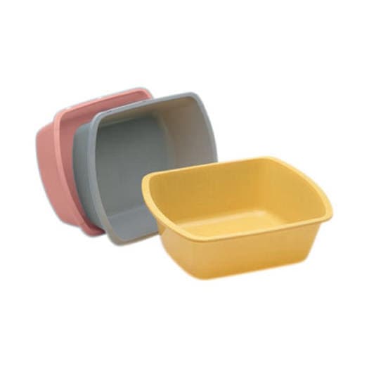 Medegen Wash Basin, Gold, 4.2 x 10 x 12.6 Inch, 6 Quart - Case of 50 - Image 1
