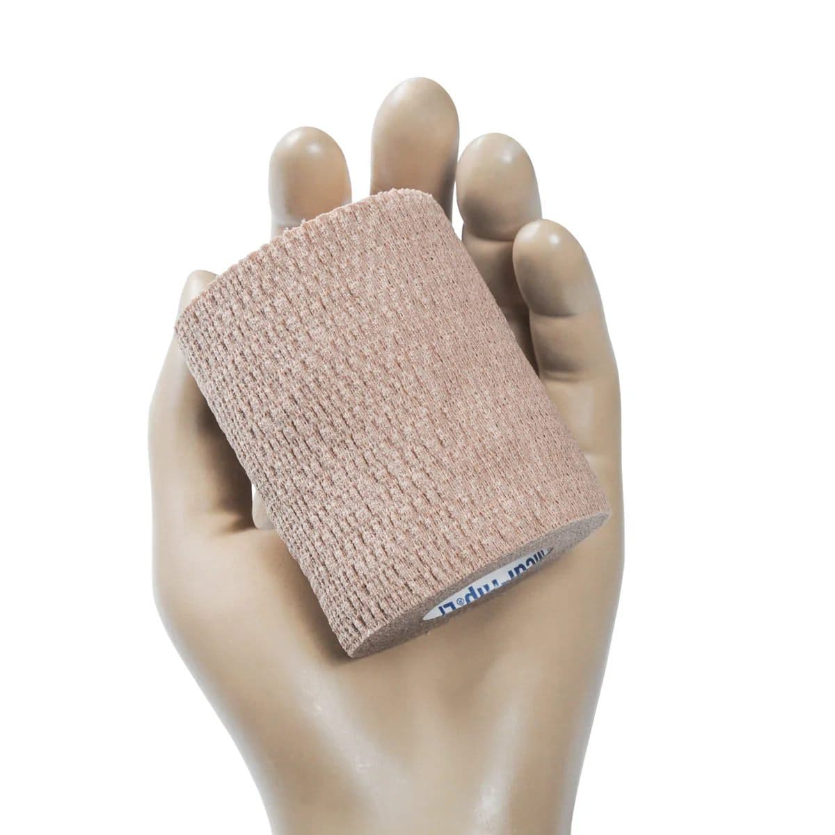 Medi-Rip Cohesive Tan Bandage, 3 Inch x 5 Yard - Each - Image 1