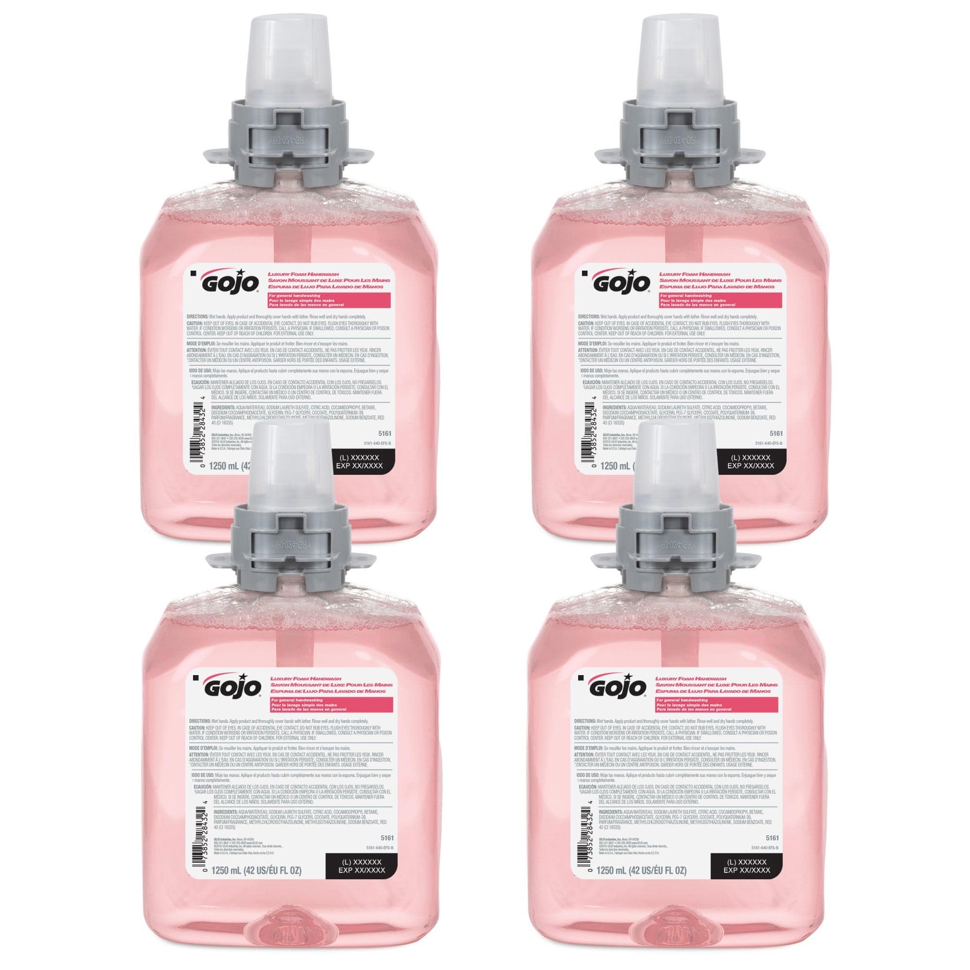 GOJO Soap Pink, 1,250 ml - Case of 4 - Image 2