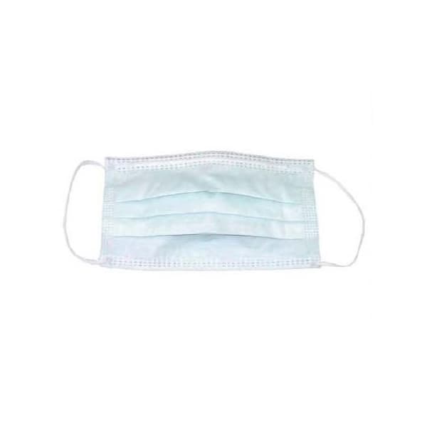 Aspen Surgical Products Procedure Mask with Earloops, Blue - Case of 500 - Image 1